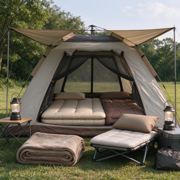 Family Luxury Camping Sleep Upgrade Combination