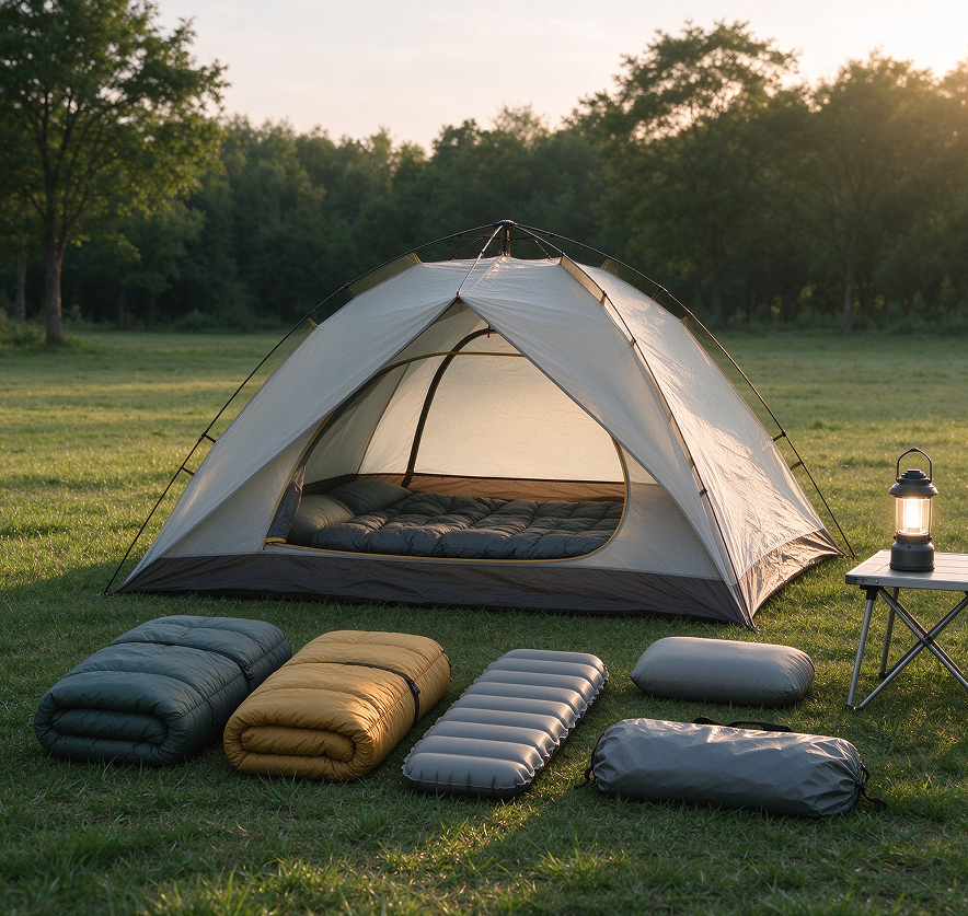 Couple Two-Person Lightweight Tent Sleep Set
