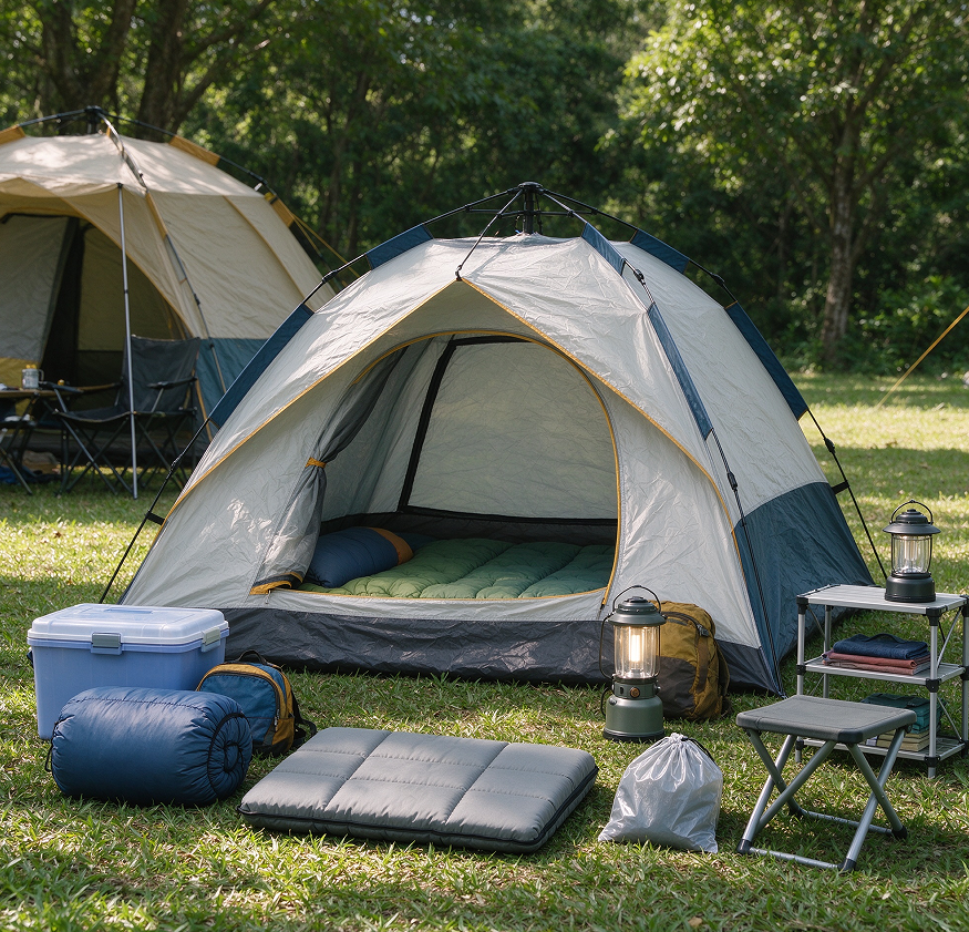 Youth Camp Independent Sleep and Storage Set