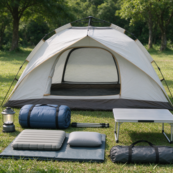 Weekend Quick-Setup Tent and Sleep Basics Kit