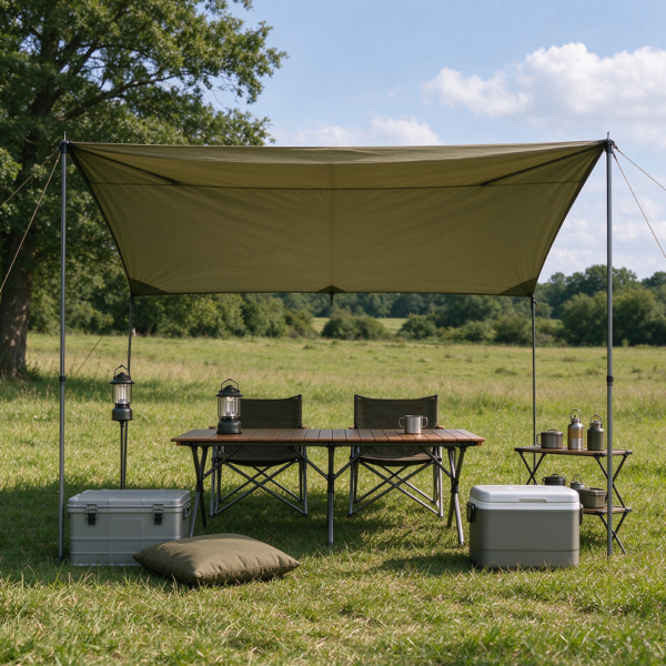 Camping Table Chair and Rest Area Setup Kit